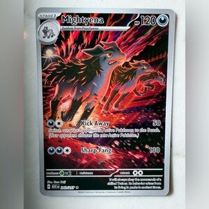 Mightyena - 243/217 Illustration Rare Full Art Ascended Heroes Holo Rare